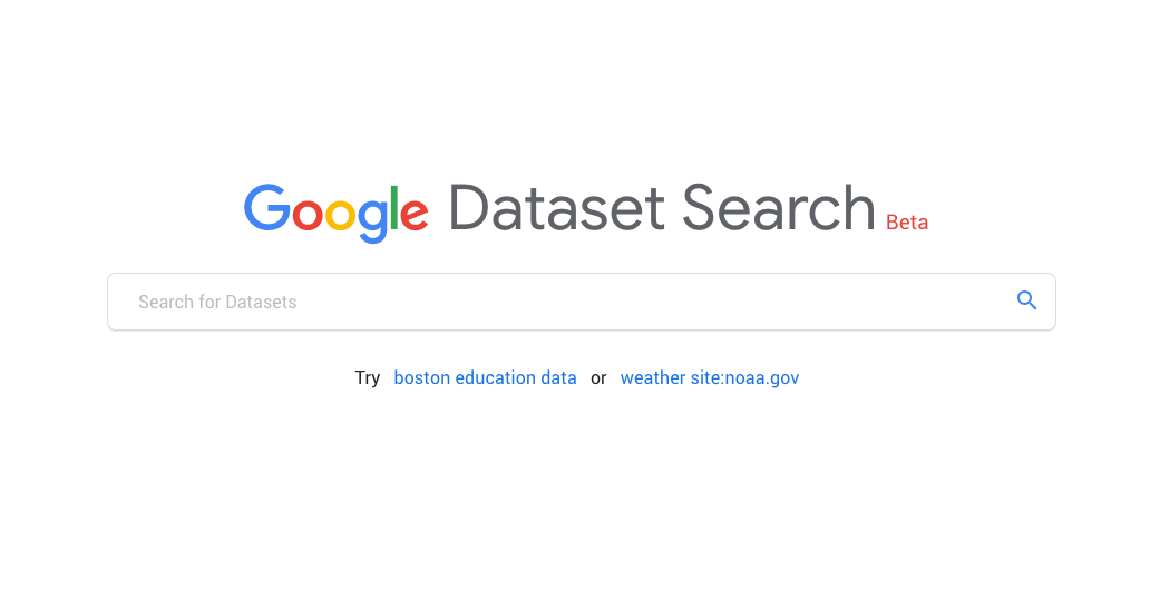 Google Dataset Search